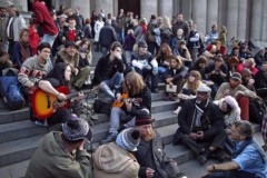 Акция протеста в Лондоне