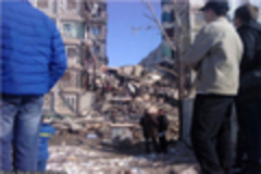 Взрыв дома в Астрахани