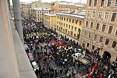 Митинг в Петербурге