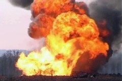 Взрыв на складе боеприпасов