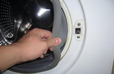 Замена манжеты люка (уплотнителя двери) стиральной машины