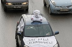 Участникам автопробега «Белые улицы» приходилось выяснять отношения с сотрудниками ДПС